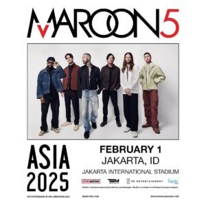 Sewa HP Konser Maroon 5 Asia 2025